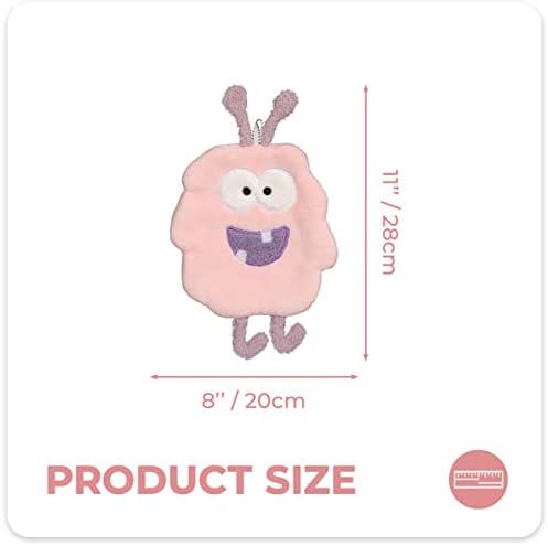 Tyrafry Funny Hand Towels 8x11 Inches Pink 1