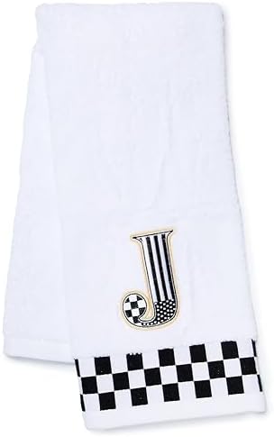 MACKENZIE-CHILDS Monogram Cotton Hand Towel for Bathroom or Kitchen