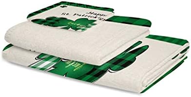 Stylish bath towel set for St Patricks Day