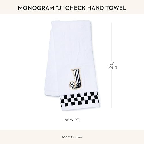 MACKENZIE-CHILDS Monogram Cotton Hand Towel for Bathroom or Kitchen