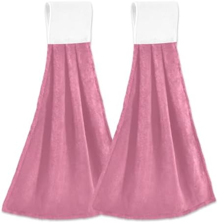 GuoChe 2 Pcs Kids Washcloths with Hanging Loops