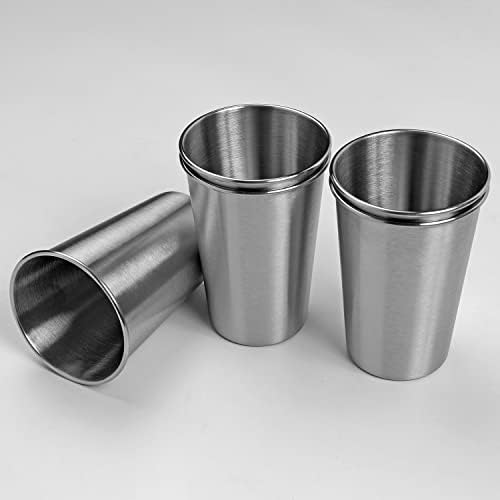 Stainless Steel Cups 18oz Set 5Pcs
