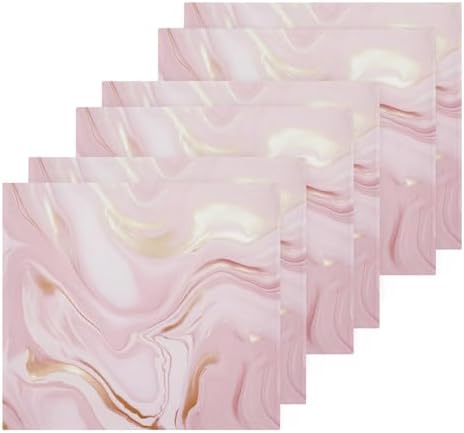 Rose Gold Marble Washcloth for Babies