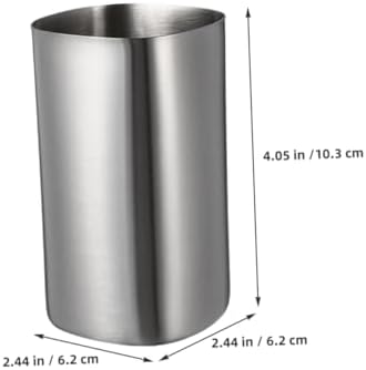 Sturdy Stainless Steel Pint Cups Stackable Metal Cups for Coffee Drinks