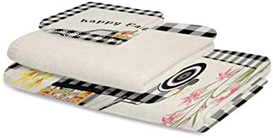 Stylish Easter Luxury Bath Towels Set