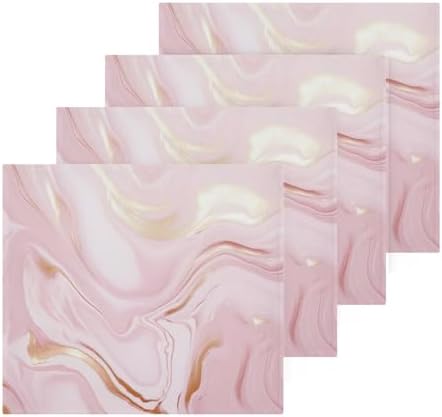 Rose Gold Marble Washcloth for Babies