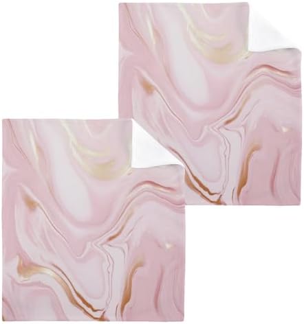 Rose Gold Marble Washcloth for Babies