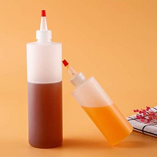 4PCS Squeeze Condiment Bottles