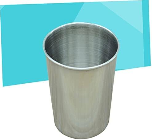 2pc Stainless Steel Tumbler Cups Set Home Party Use Silver Easy to Clean