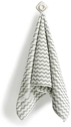 Colorful Striped Bath Washcloths 34x75cm Velvet Fleece Towel