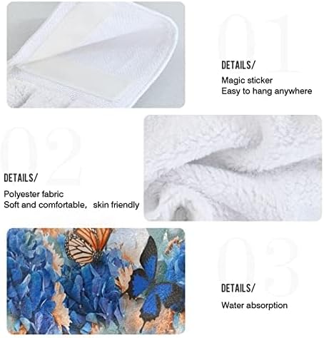 Our Little Farm Butterflies Hand Towels