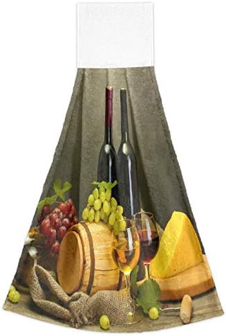 Thermal Wine Glass Hanging Towels Set of 2