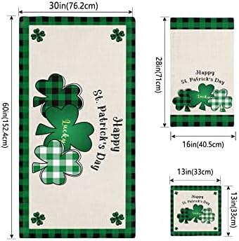 Stylish bath towel set for St Patricks Day