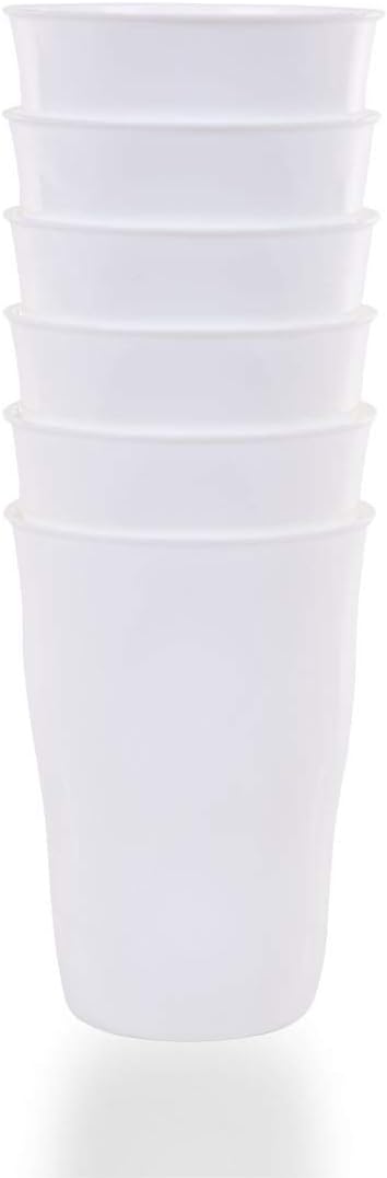 Mintra Reusable Plastic Cups - BPA-Free Many Colors