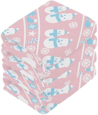 Xigua Christmas Snowman Washcloth Set