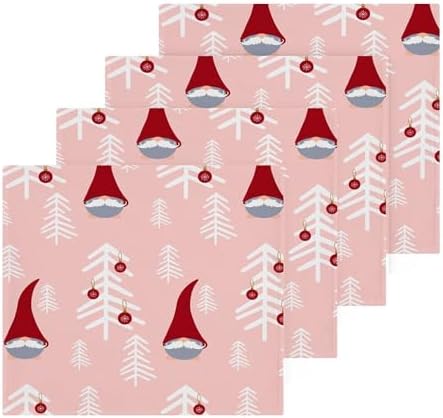 Xigua Christmas Gnomes Washcloths - Cheerful Durable
