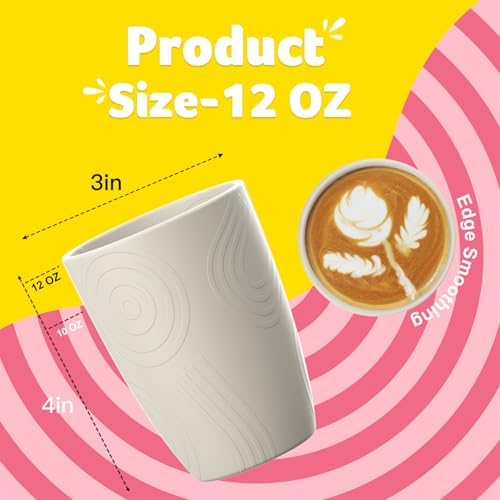 Eco-Friendly Wheat Straw Cups - Durable Safe
