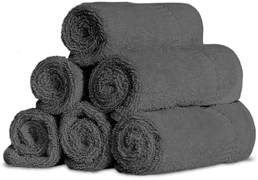Luxurious 100 Turkish Washcloth Set Ultra Soft Quick Drying