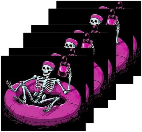 Skeleton Washcloths - Soft Absorbent Reusable Face Towels