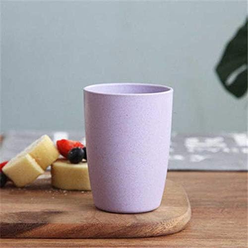 5-Pack Reusable Wheat Straw Tumbler