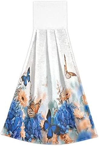 Our Little Farm Butterflies Hand Towels