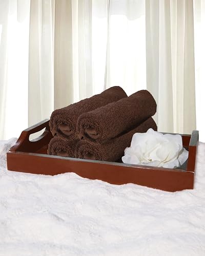 Premium 13x13 Cotton Washcloths Soft Absorbent Fingertip Towels for Bath Beyond