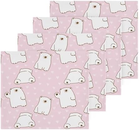 Perfect Multi-Purpose Cartoon Bear Washcloths Face Hand Body Multi-Pack