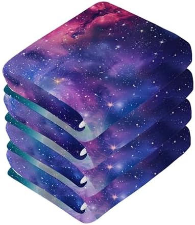 Xigua Galaxy Washcloth Set GLOW-FULL Performance Eco-Friendly and Machine Washable
