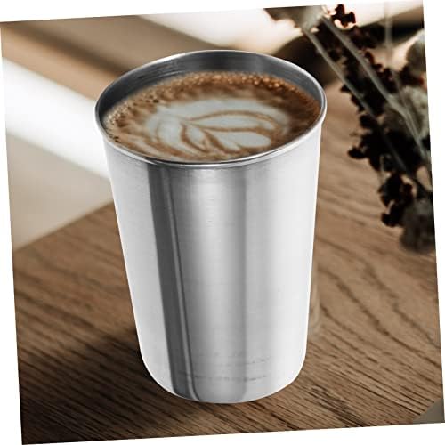 Cabilock Silver Tumbler 180ml Stainless Steel Water Cup