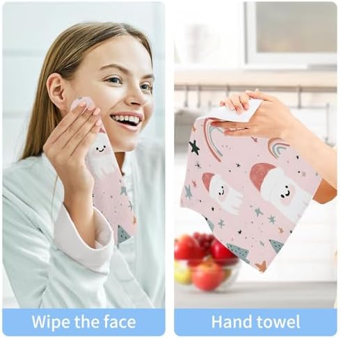 Sturdy 12x12 Inch Washcloth Set 2-12 Pcs