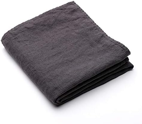 Premium 100 Linen Bath Towel Machine Washable Soft Lightweight Made in Europe