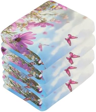 Luxurious Beautiful Handmade Washcloths Set
