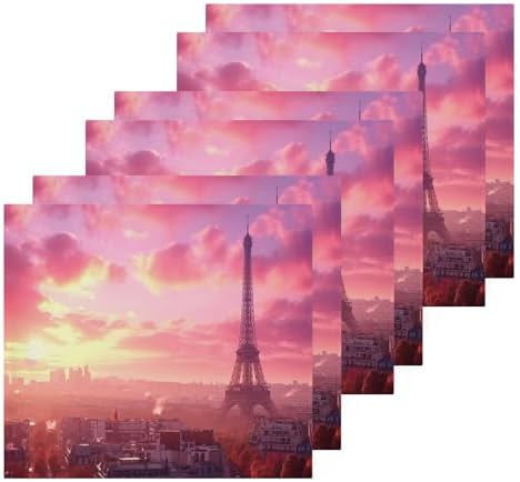 Eiffel Tower Washcloths 2 Pack