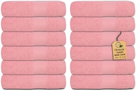 Convenience and Luxury in Every Wash Softolle Premium 13x13 Wash Cloths