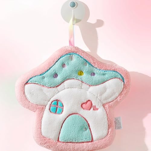 Cute Mushroom Kitchen Towel Absorbent Quick-Drying