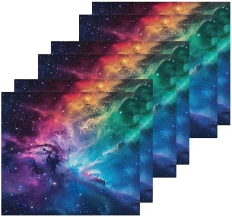 xigua Galaxy Washcloths Set of 2 - 12 x 12 Inch