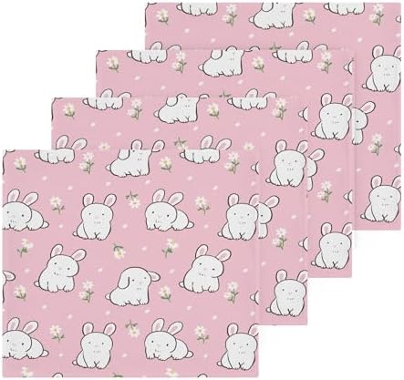 Xigua Cute Rabbit Washcloth Set