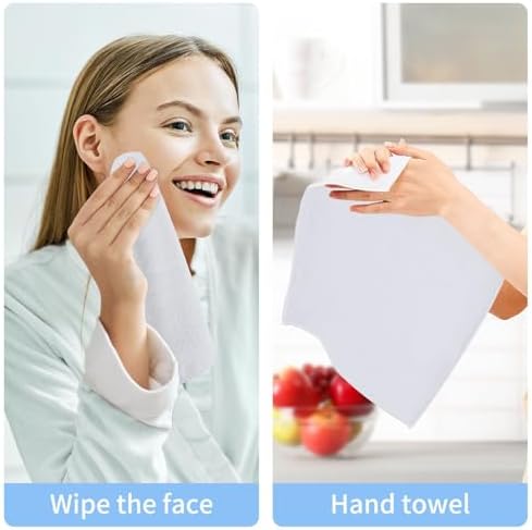 Two Soft 12x12 Washcloths for Hand and Face