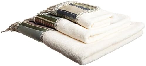 Contempo Bath Collection Three-Piece Towel Set for Relaxation
