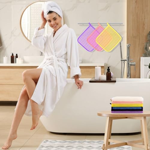 Premium Exfoliating Washcloths for Face and Body
