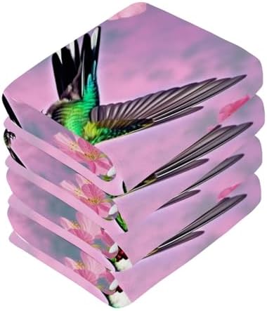 YETTASBIN Hummingbird Washcloths 2 Pack
