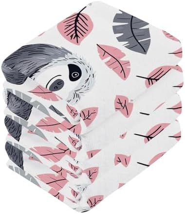 Yetatasbin Sloth Washcloths 2-Pack
