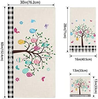 CosyBright 3-Piece bath towel set for home