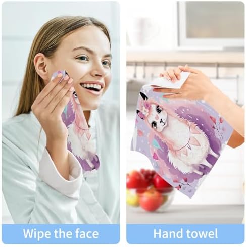 Reusable Washcloth Set for Babies and Adults Soft Absorbent Washable