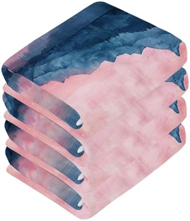 Hot Pink Mountain Washcloths 2 Pack