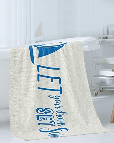 Stunning 3-Piece Bath Towels Set for Beaches Beyond
