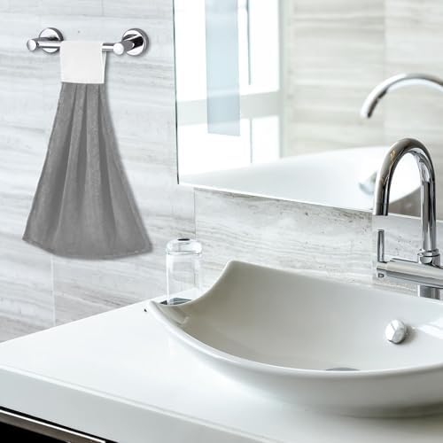 Vibrant Gray Towels for Quick Drying and Easy Storage