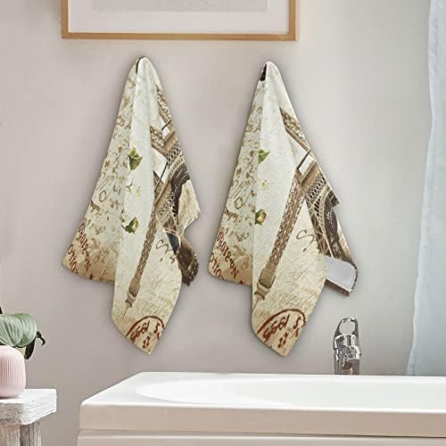 Paris-STYLE Eiffel Tower Hand Towels