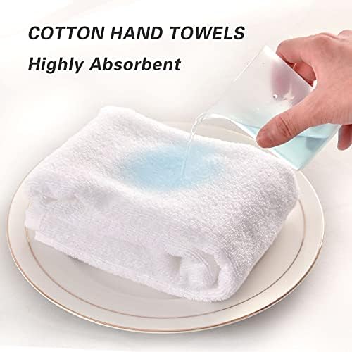 Autumn Leaves Pumpkins Hand Towels Fall Thanksgiving Red Orange Cotton Washcloths
