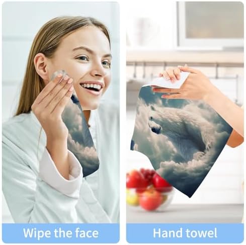 adorable reusable washcloth set soft ingestible for baby faces